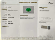 3.18/CT Natural Panna Stone with Govt. Lab Certificate-16839S209415